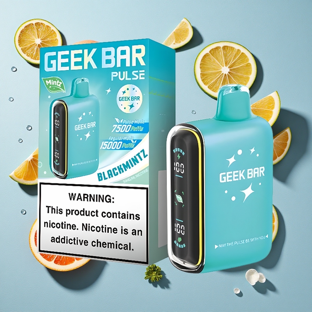 Geek Bar Pulse 15000 Puffs Mintz Ireland Vape Wholesale 16ML