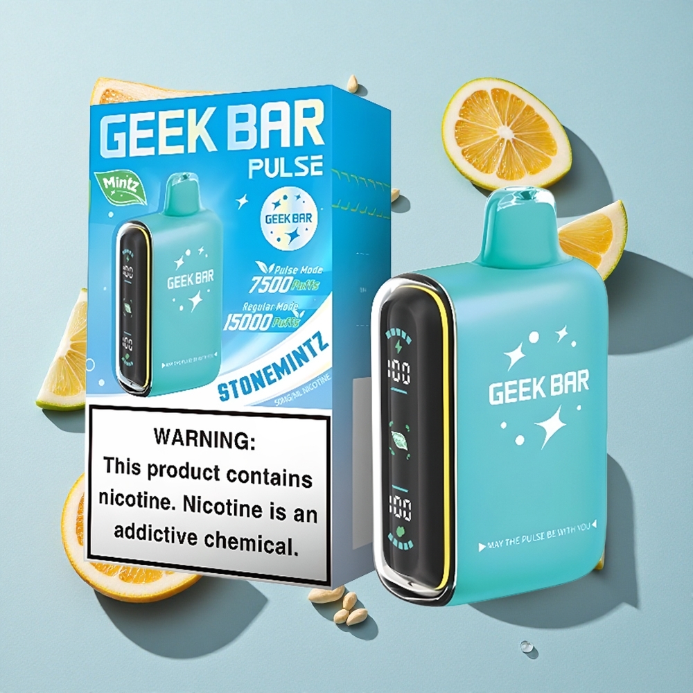 Geek Bar Pulse 15000 Puffs Mintz Ireland Vape Wholesale 16ML