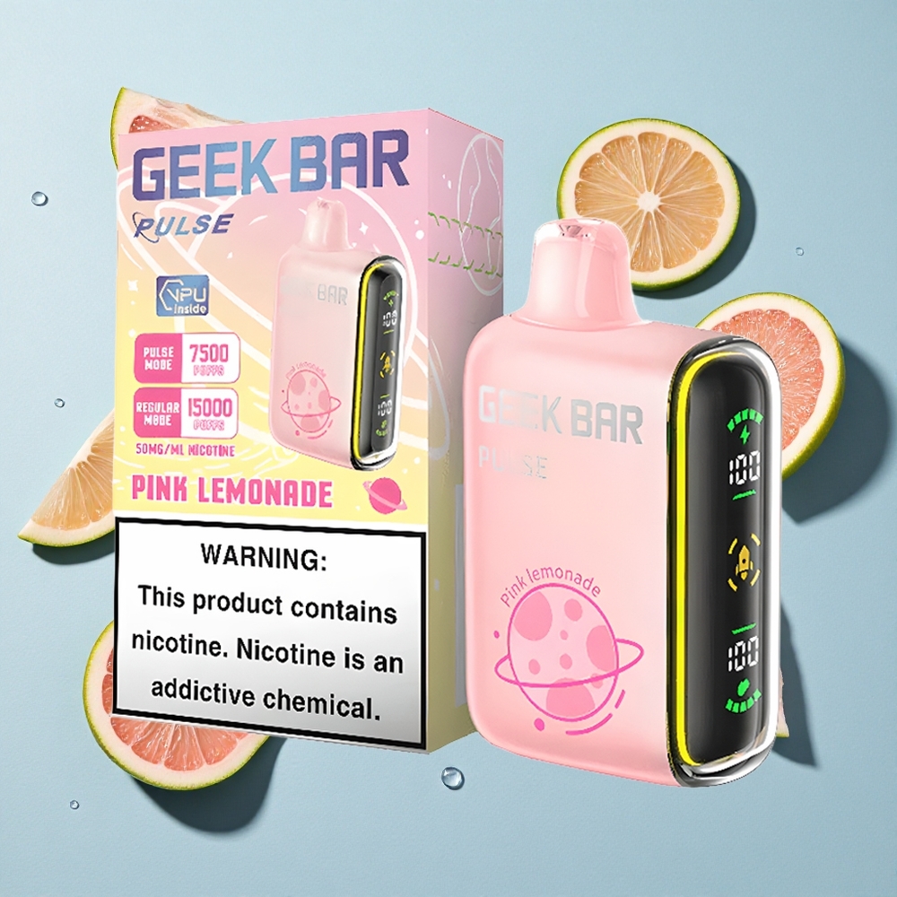 Geek Bar Pulse 15000 Puffs Planet Edition Ireland Vape Wholesale 16ML