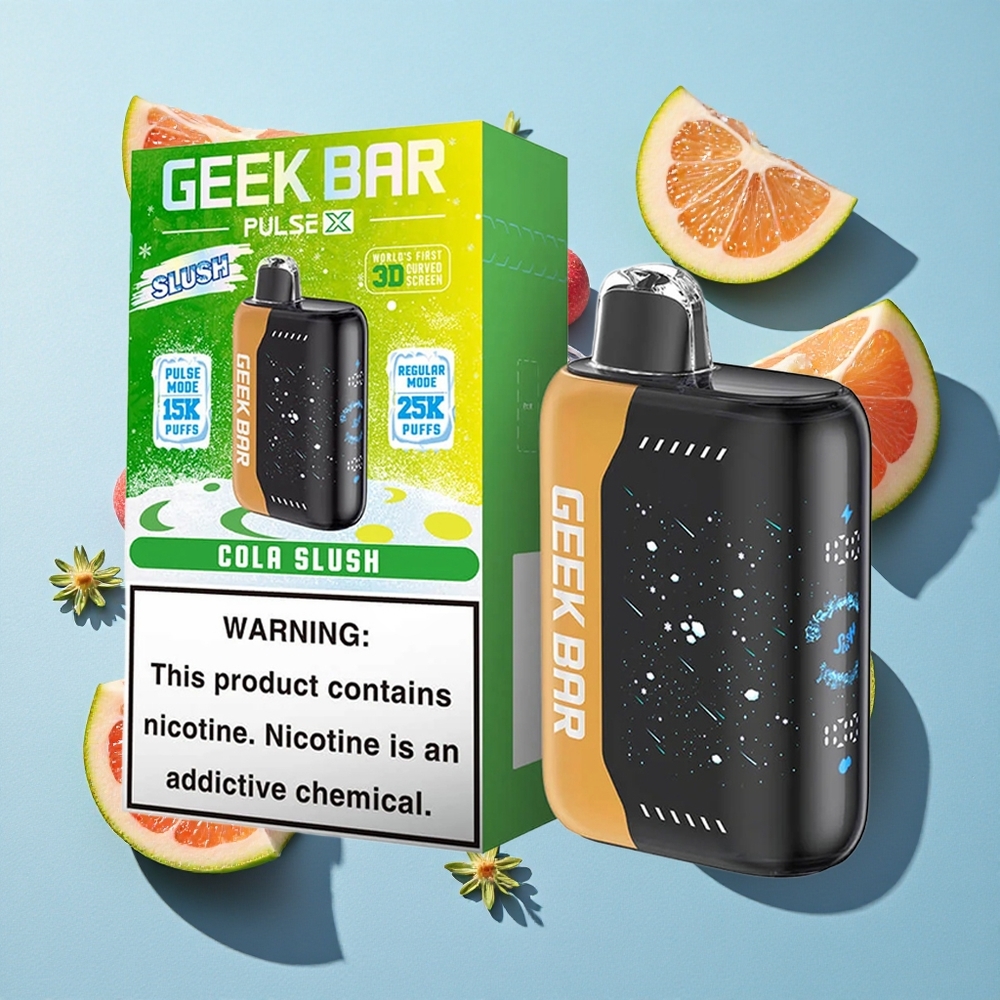 Geek Bar Pulse X 25000 Puffs Slush Ireland Vape Wholesale Dual Mesh Coil