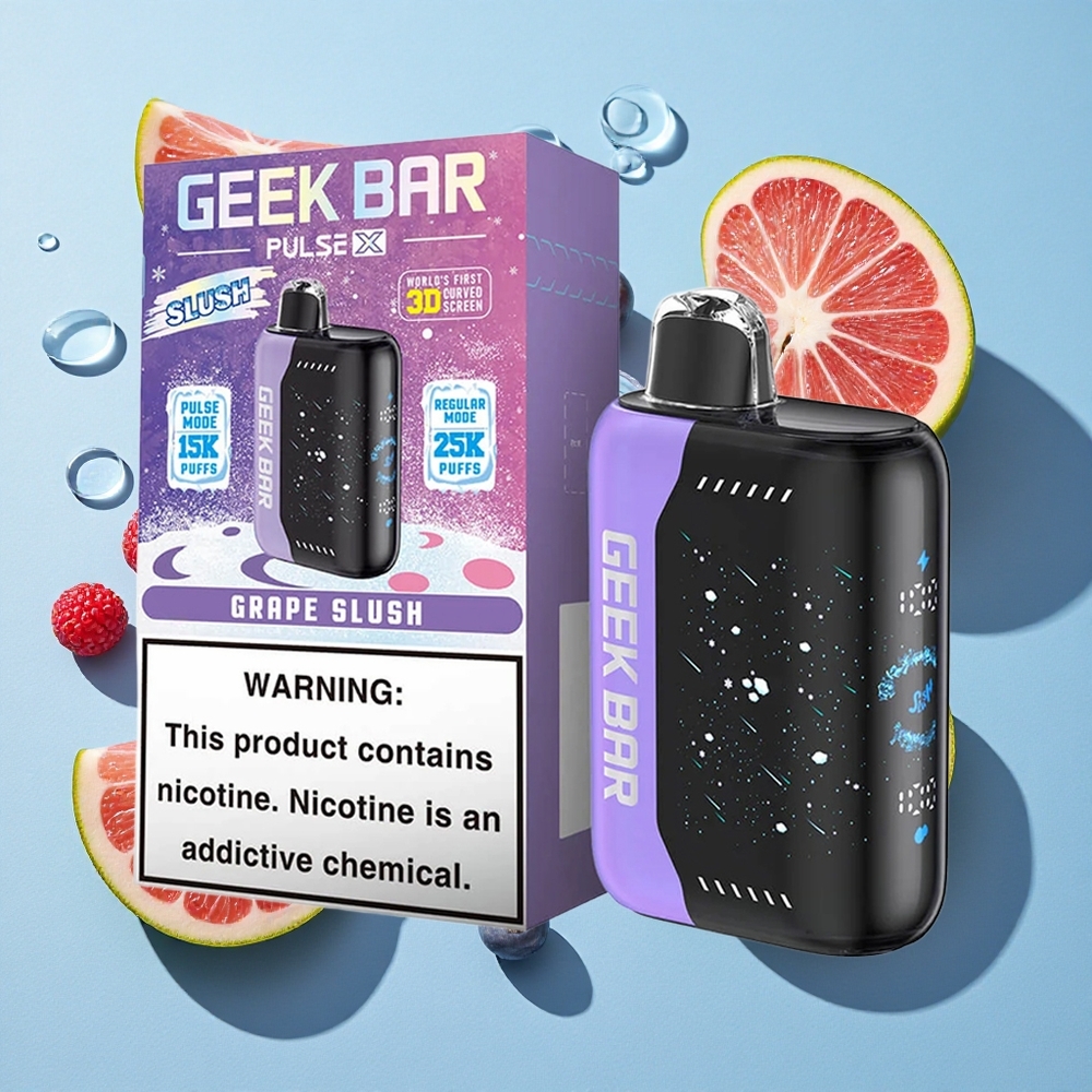 Geek Bar Pulse X 25000 Puffs Slush Ireland Vape Wholesale Dual Mesh Coil