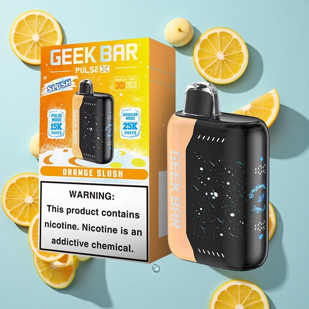 Geek Bar Pulse X 25000 Puffs Slush Ireland Vape Wholesale Dual Mesh Coil