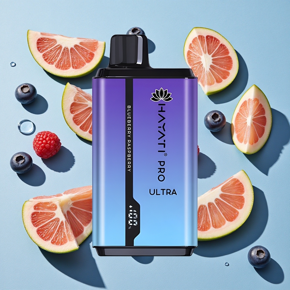 Hayati Pro Ultra 15000 Blueberry Raspberry Ireland Vape Wholesale