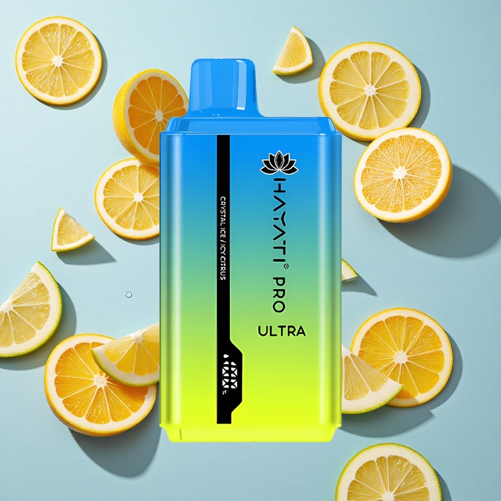Hayati Pro Ultra 15000 Crystal Ice Ireland Vape Wholesale 12ml