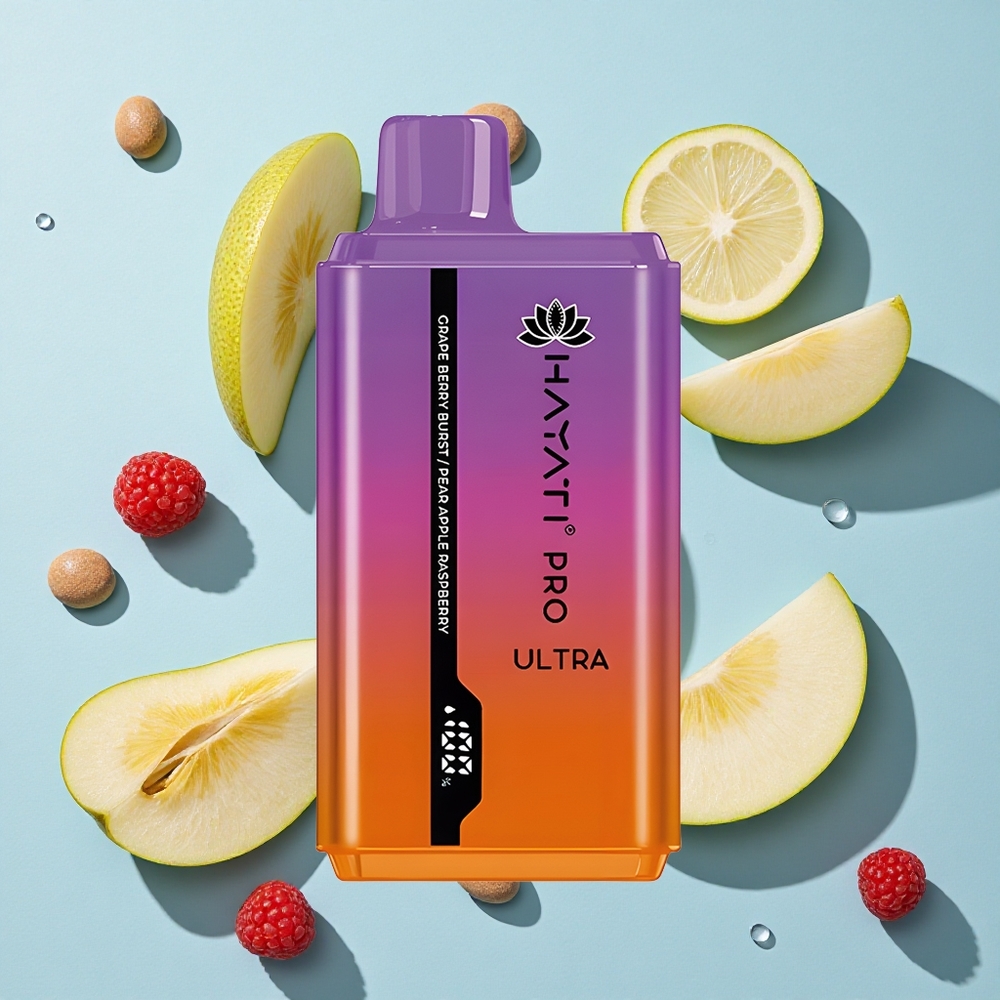 Hayati Pro Ultra 15000 Grape Berry Burst Ireland Vape Wholesale