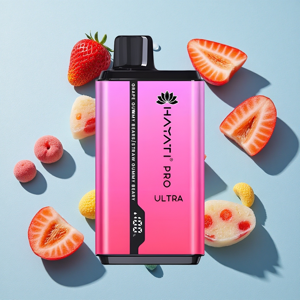Hayati Pro Ultra 15000 Puffs Grape Gummy Bear Ireland Vape Wholesale