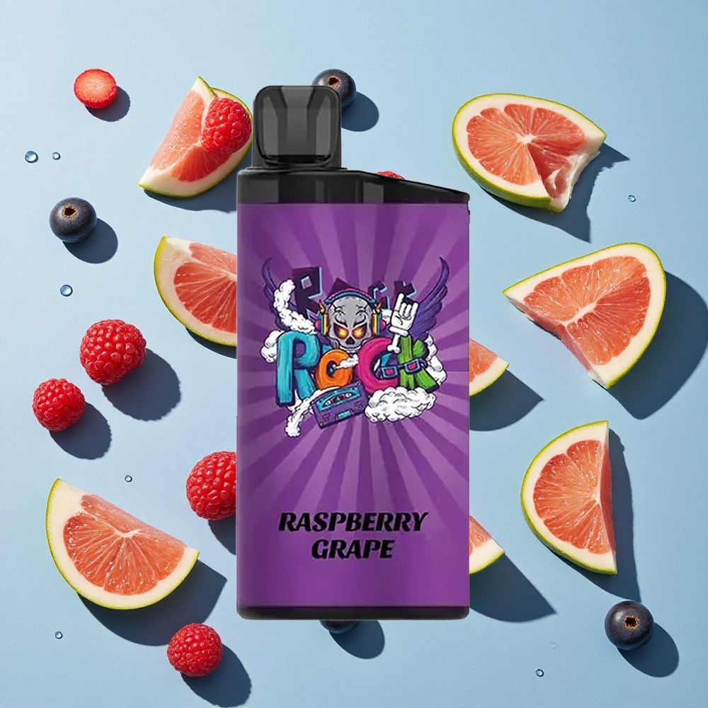 IGET Bar 3500 1400mAh Disposable Vape Raspberry Grape Ireland Vape Wholesale