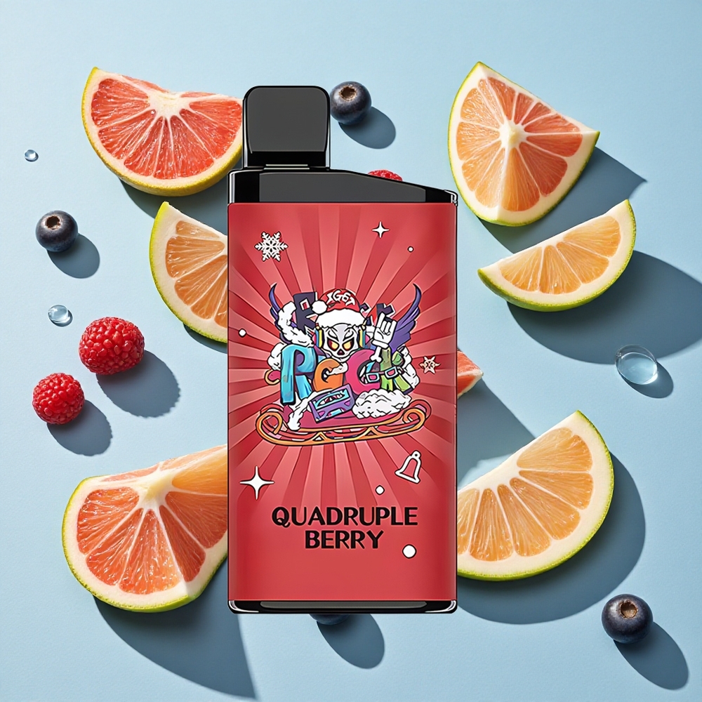 IGET Bar 3500 Puffs Quadruple Berry Ireland Vape Wholesale