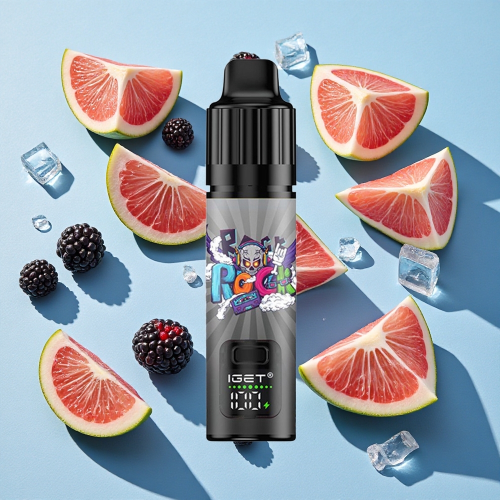IGET BAR PLUS S3 POD 10000 Puffs Blackberry Ice Ireland Vape Wholesale 18ml